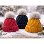 gorro con pompon