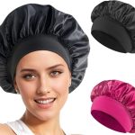 gorro para dormir pelo rizado