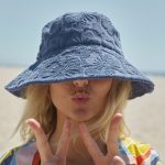 gorro playa mujer