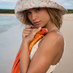 gorro playa mujer