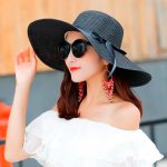 sombrero ala ancha mujer