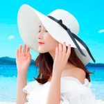 sombrero ala ancha mujer