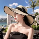 sombrero ala ancha mujer