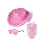 sombrero cowboy rosa