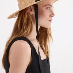 sombrero rafia mujer