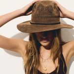 sombrero rafia mujer