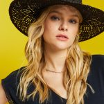 sombrero rafia mujer