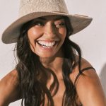 sombrero rafia mujer